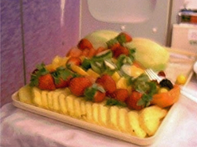 Fruit salad platter